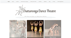 Desktop Screenshot of chattanoogadancetheatre.com